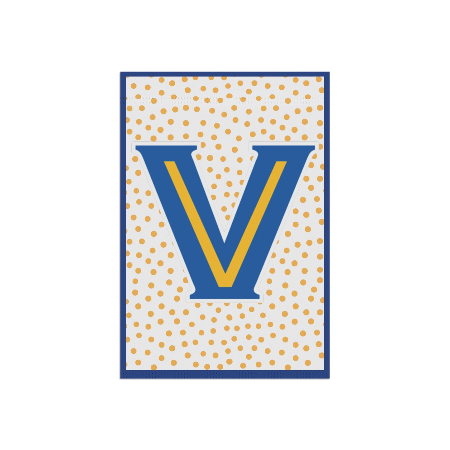 Valley View Yard Flag - yellow/blue Outdoor Home Decor