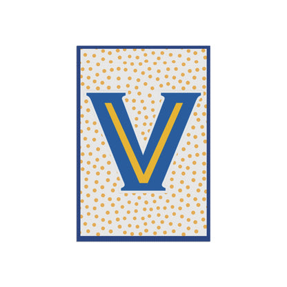 Valley View Yard Flag - yellow/blue Outdoor Home Decor