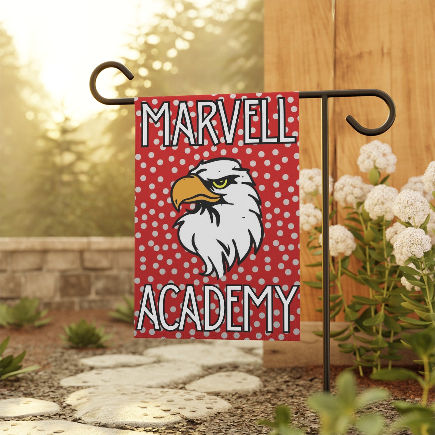 Marvell Academy Eagle Yard Flag – School Spirit Outdoor Banner