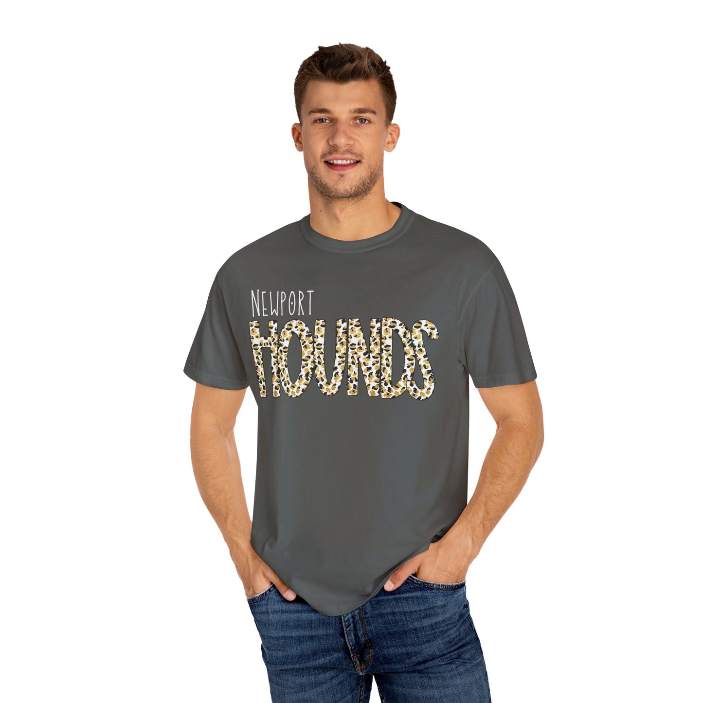 Newport Hounds. Garment-Dyed T-shirt