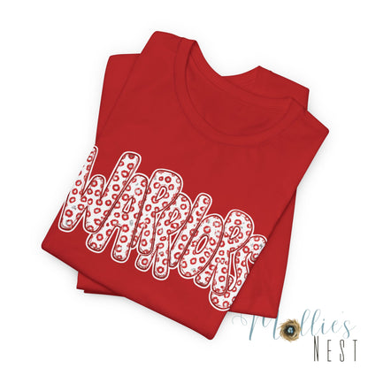 Westside Warriors Leopard Stacked Print T-Shirt - ADULT