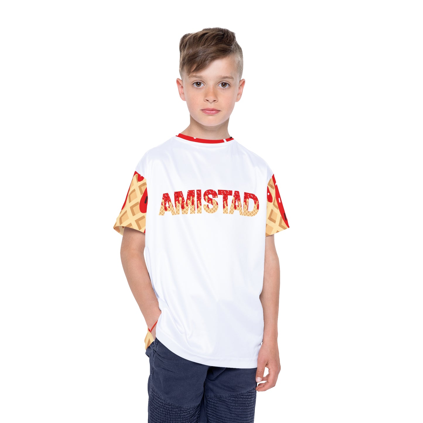 Kids Sports Jersey. AMISTAD Ice Cream