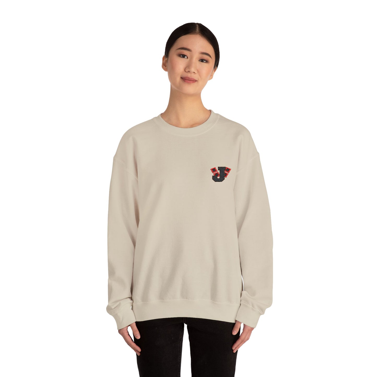 Unisex Heavy Blend™ Crewneck Sweatshirt. Jonesboro EMBROIDERED logo