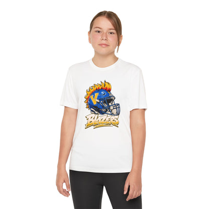 Youth FLAME Helmet Blazers. DRIFIT Football Shirt