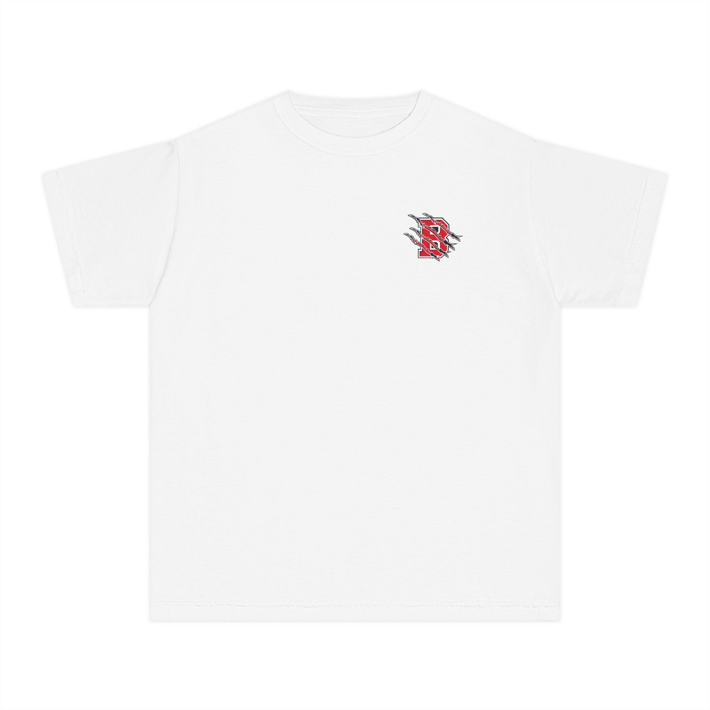 YOUTH - Bearcats Gameday Football T-Shirt — Brookland, Arkansas Helmet Graphic