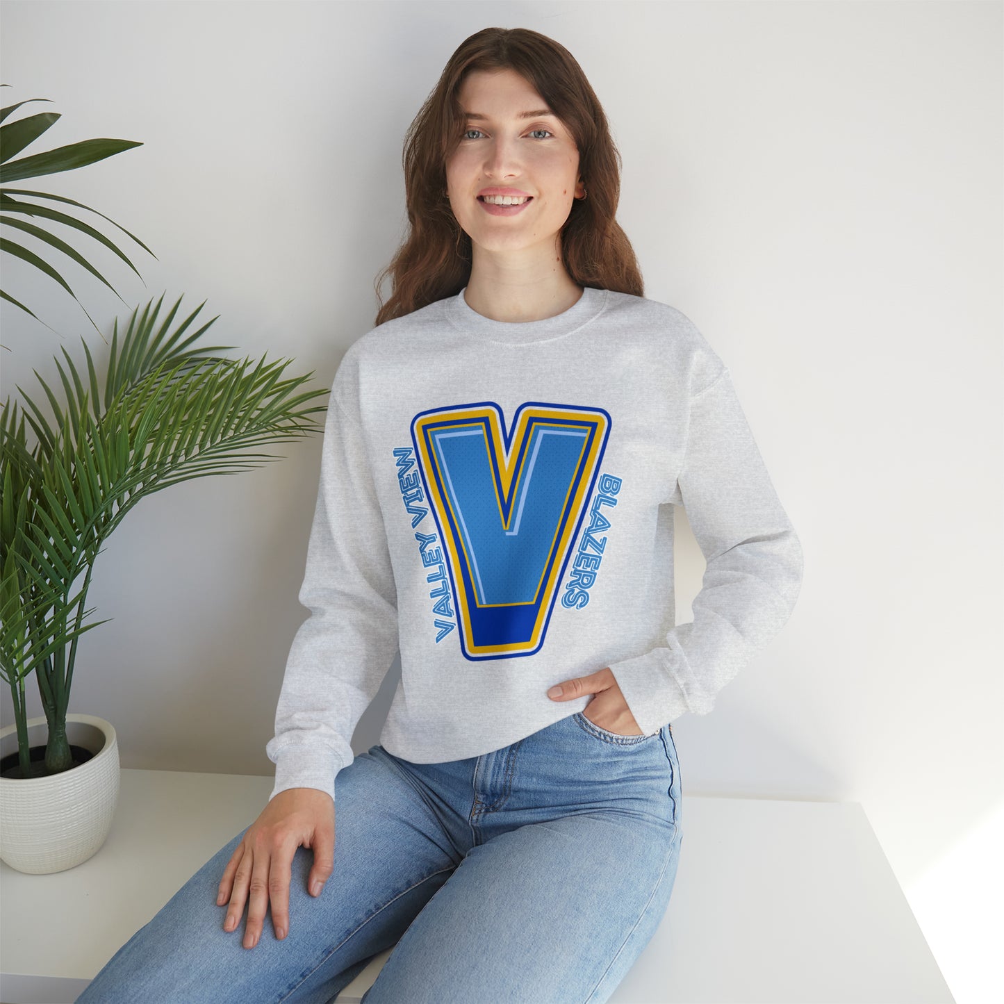 Valley View Blazers Unisex Heavy Blend™ Crewneck Sweatshirt