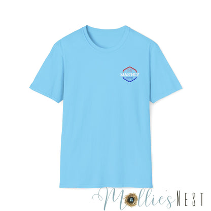 Wild & Free Unisex T-Shirt, Sasquatch, 4th of July. MANNLY BRAND