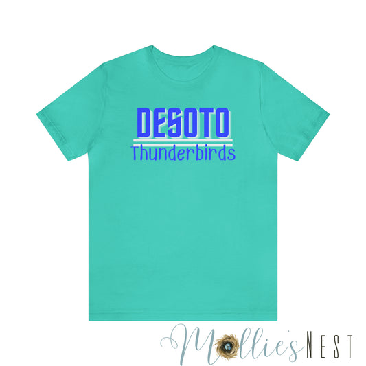 Desoto. Unisex Jersey Short Sleeve Tee