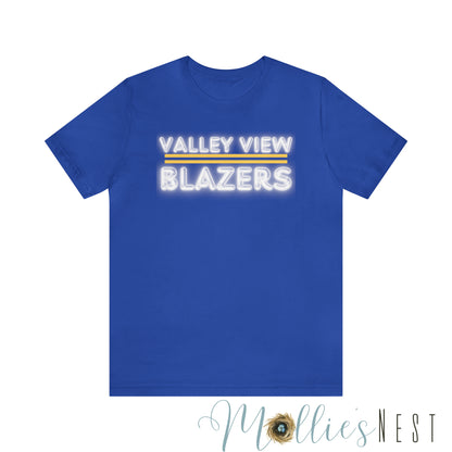 Blazers. Chrome Unisex Jersey Short Sleeve Tee