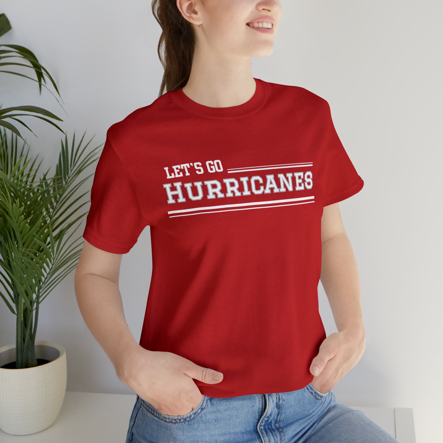 Hurricanes Unisex Jersey Short Sleeve Tee