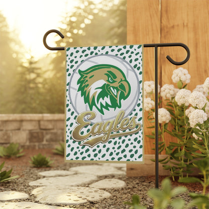 GCT. Eagles Garden Flag - Green & Gold Mascot House Banner