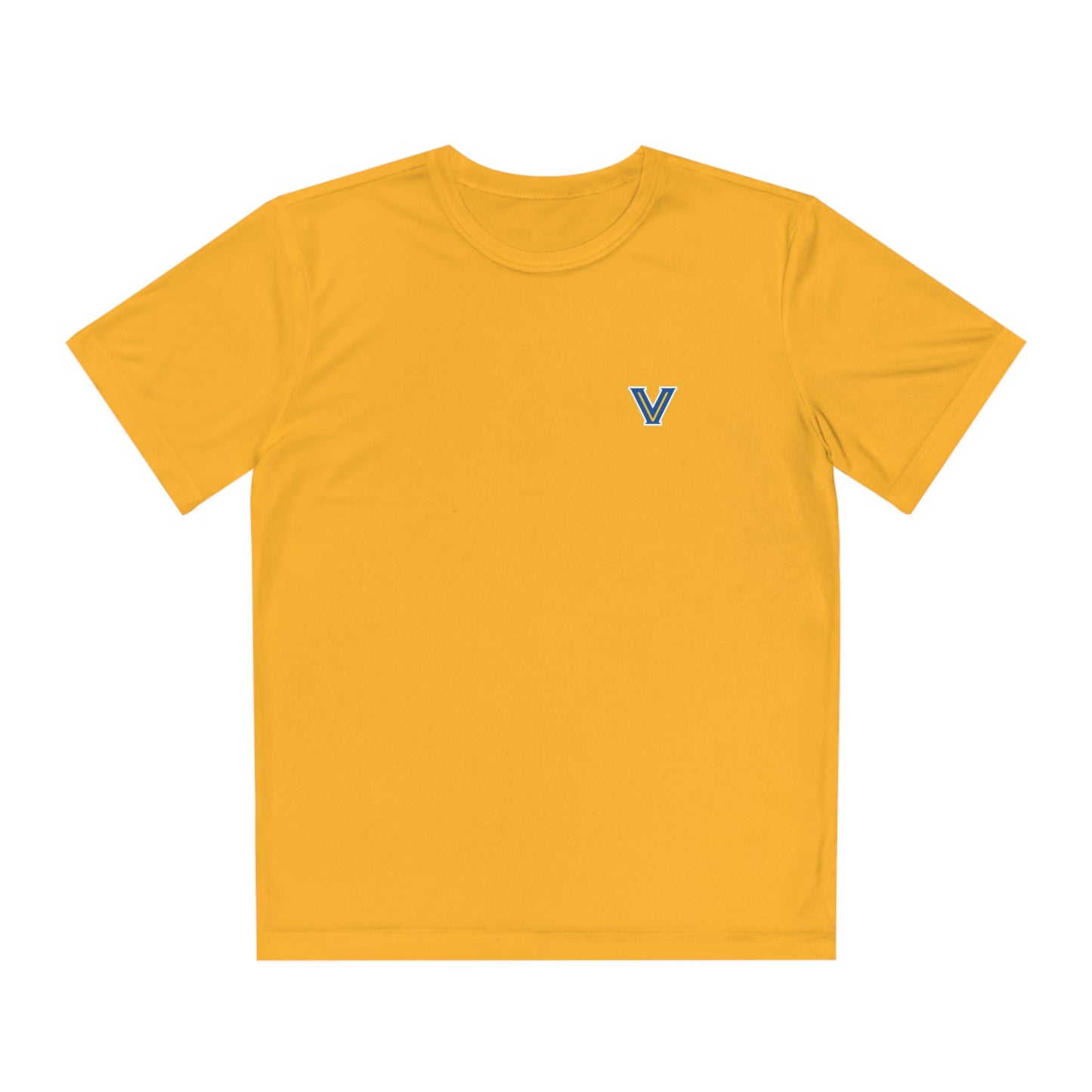 Youth Valley View Flame Football. Competitor Tee