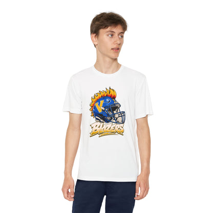 Youth FLAME Helmet Blazers. DRIFIT Football Shirt