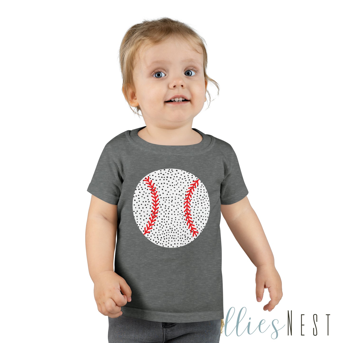 Toddler Spotted Baseball T-shirt