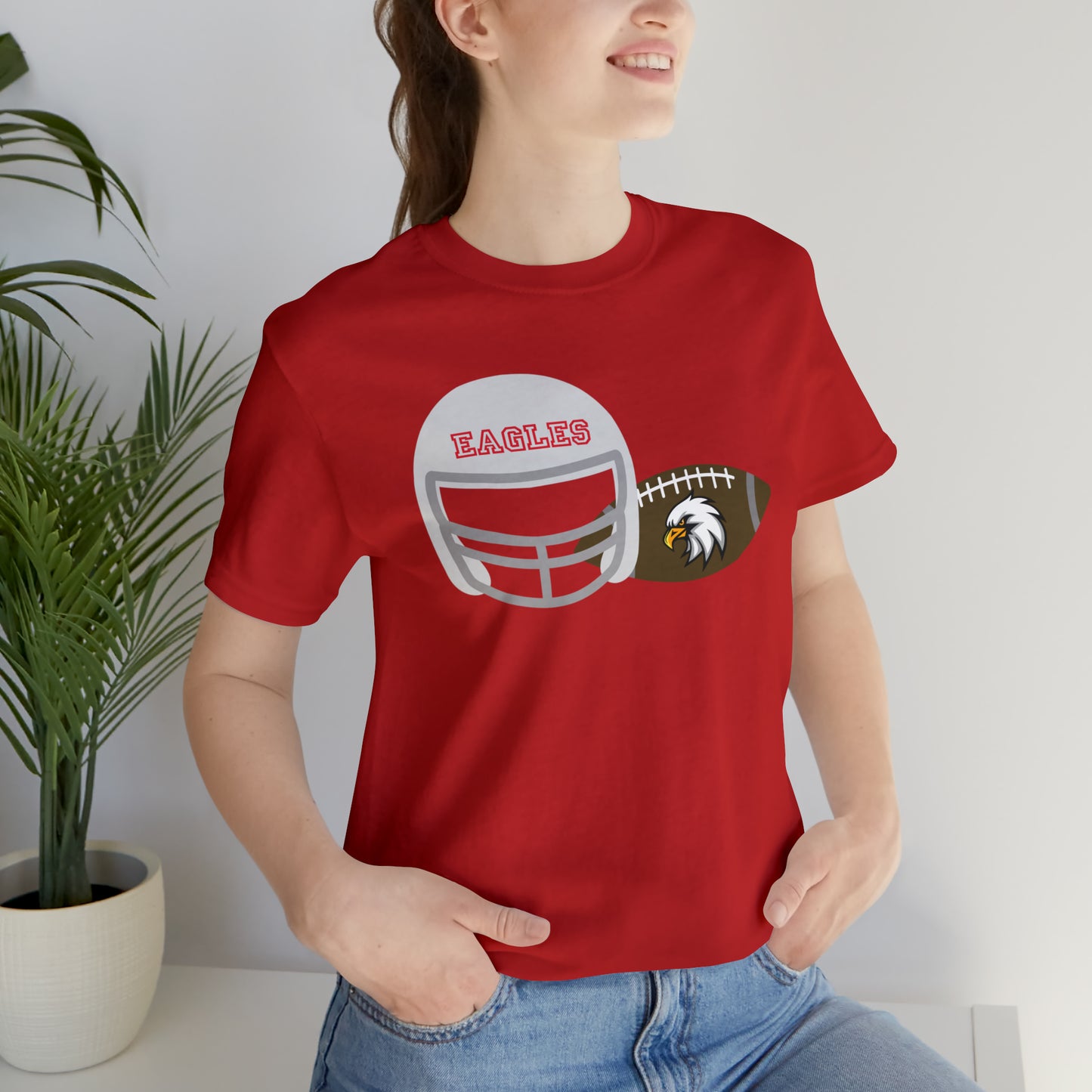 Eagles Football Unisex Jersey Short Sleeve Tee