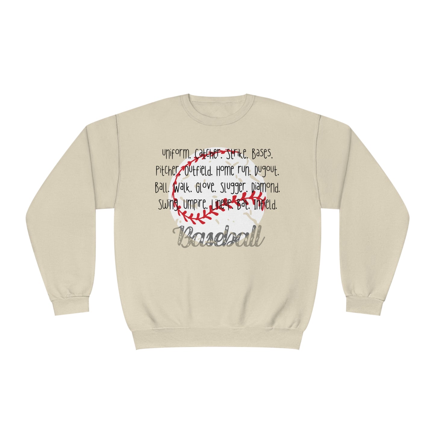 Baseball NuBlend® Crewneck Sweatshirt