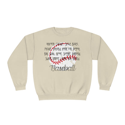 Baseball NuBlend® Crewneck Sweatshirt
