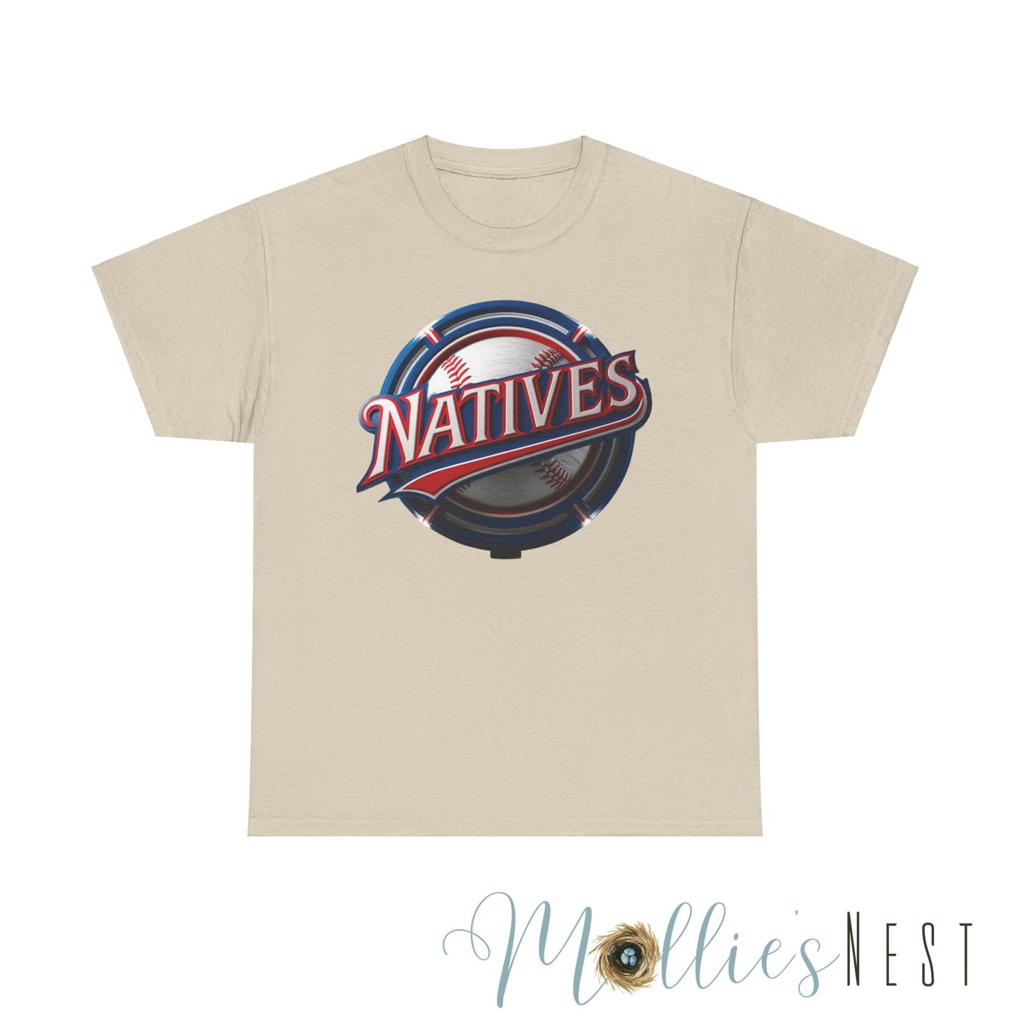 Unisex Heavy Cotton Tee. NATIVES 25