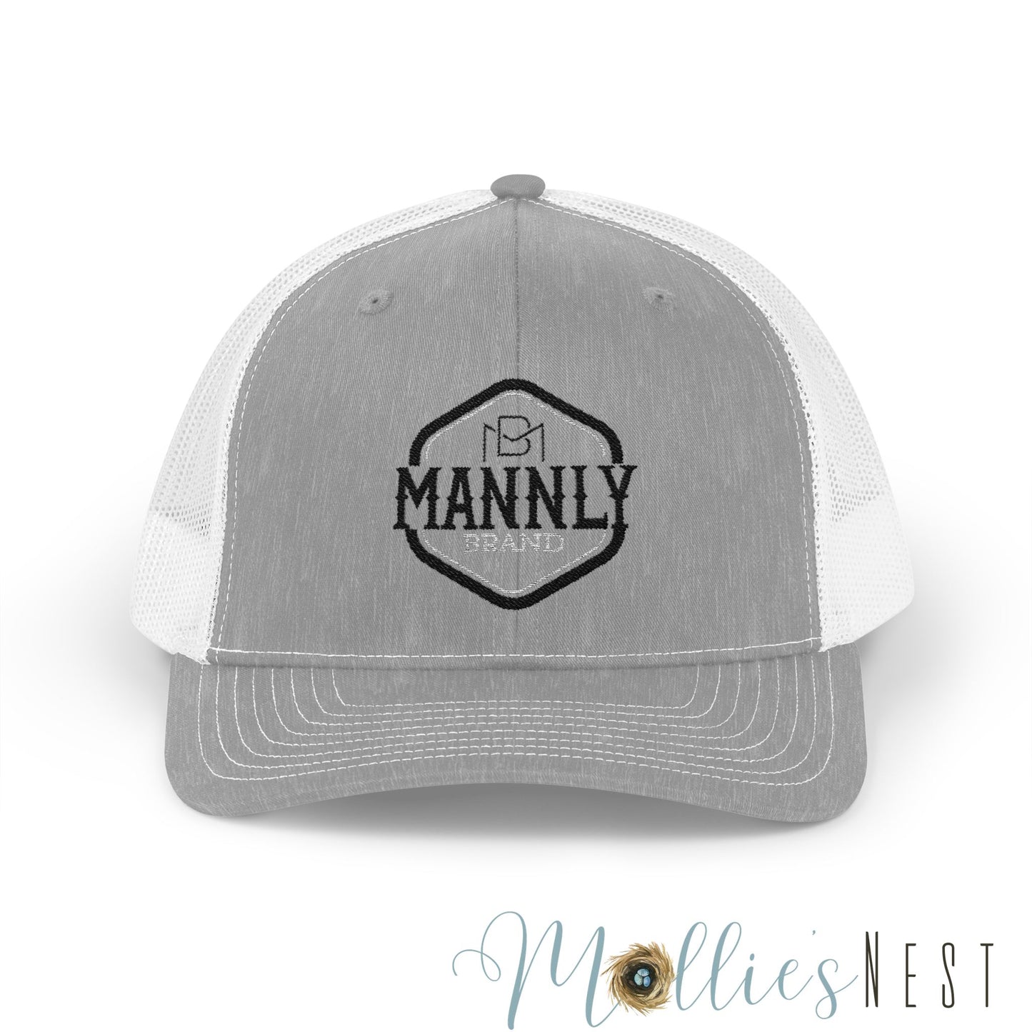 Snapback Trucker Cap. MANNLY BRAND
