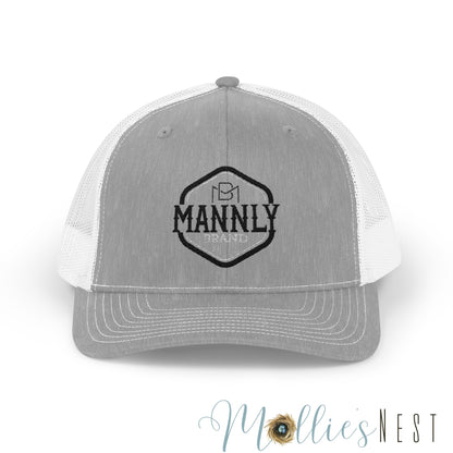 Snapback Trucker Cap. MANNLY BRAND