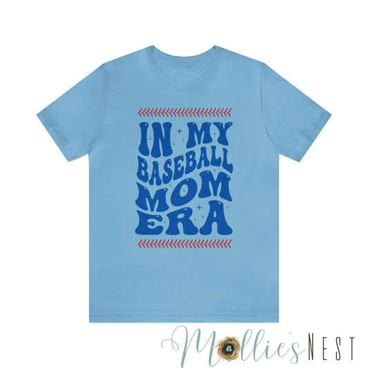 Baseball Mom Era Jersey Short Sleeve Tee