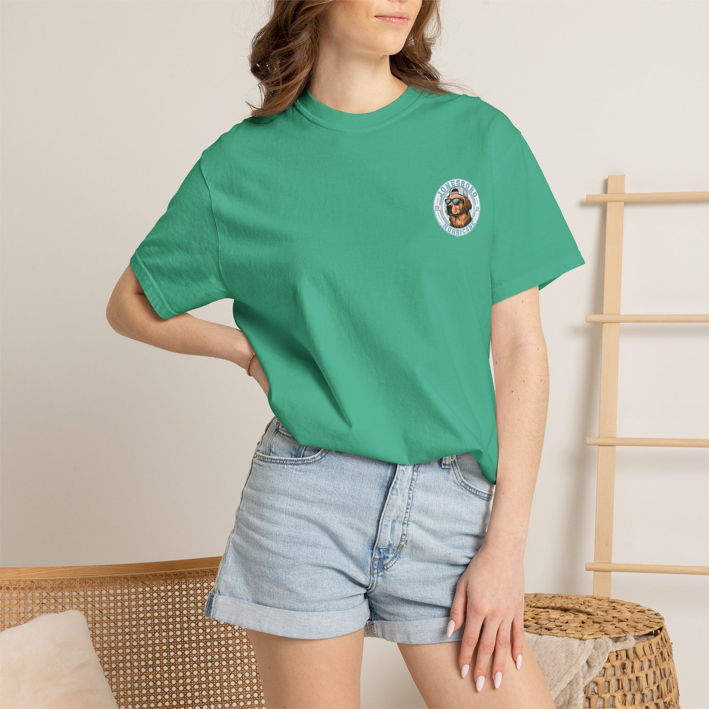 T-Shirt — Jonesboro Hurricane Golden Retriever Logo Tee