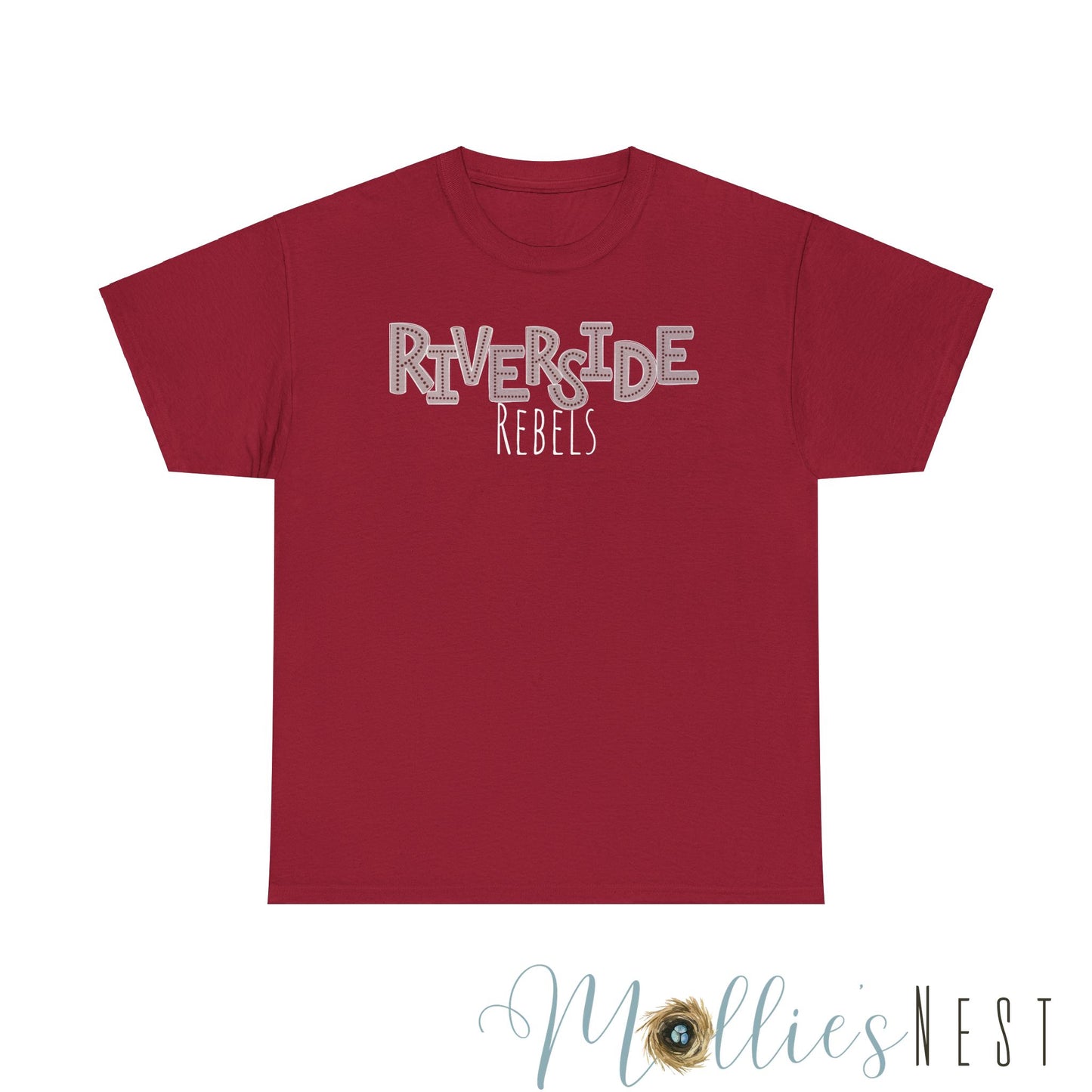 Unisex Heavy Cotton Tee. Riverside Rebels