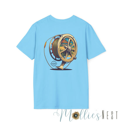 Fishing Reel Graphic Tee | MANNLY BRAND