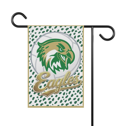 GCT. Eagles Garden Flag - Green & Gold Mascot House Banner