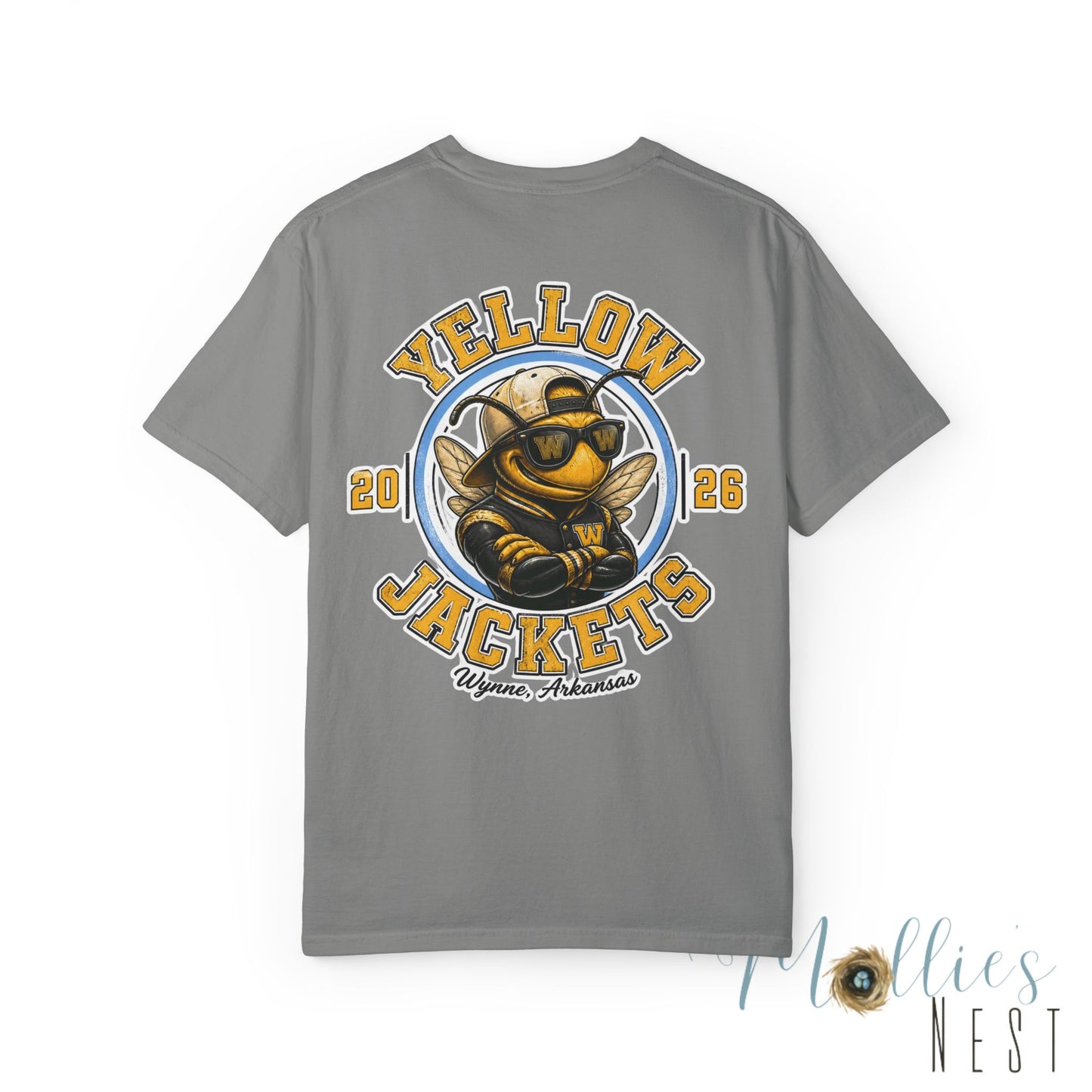 Yellow Jackets. Wynne Mascot T-Shirt —(2026)