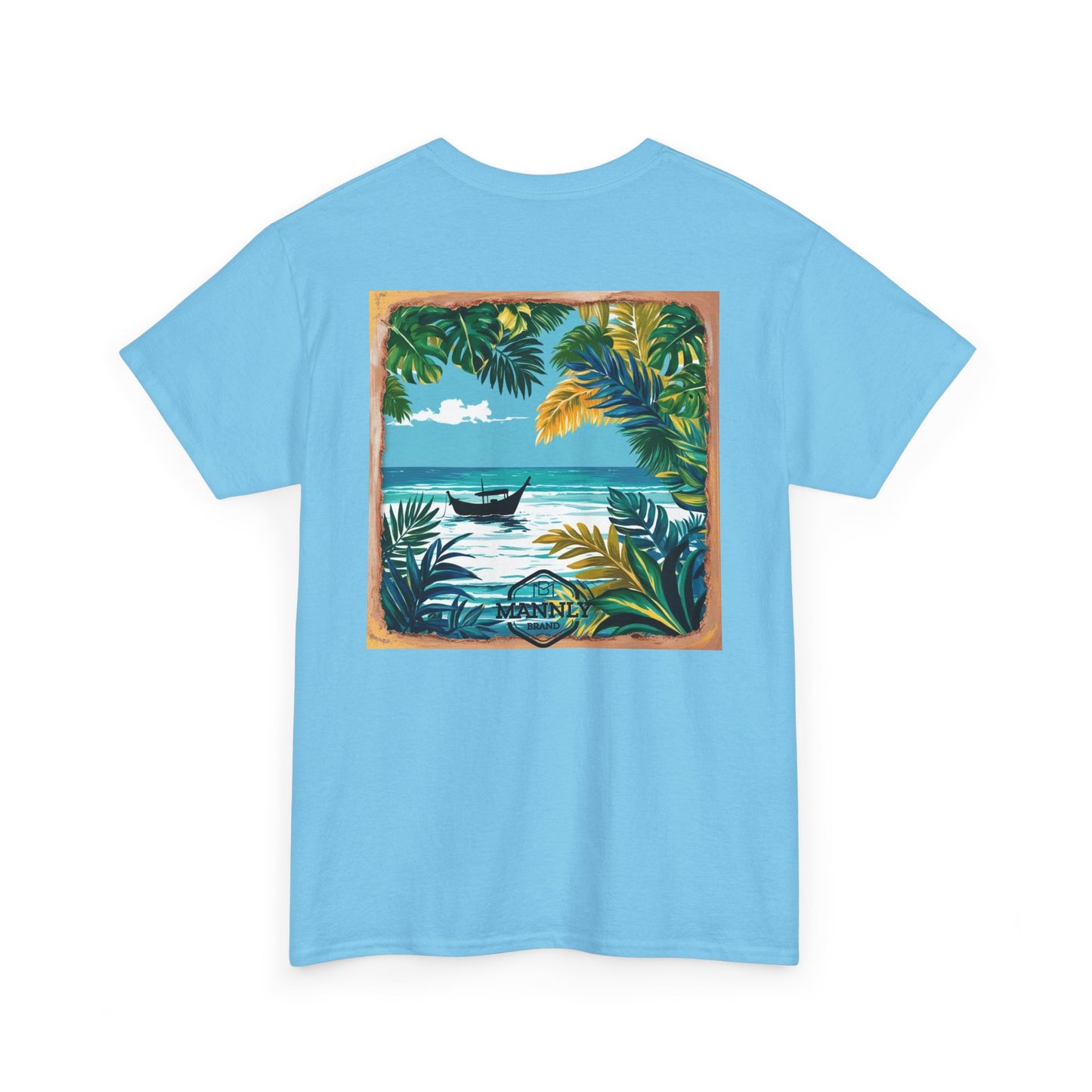 Graphic Tee - Mannly Brand Design. Tropical