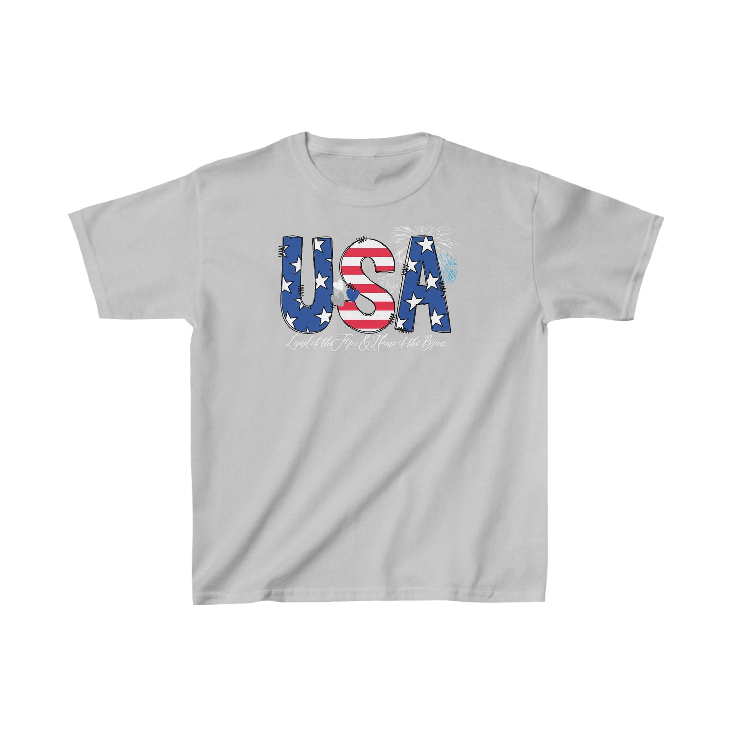 USA. Kids Heavy Cotton™ Tee