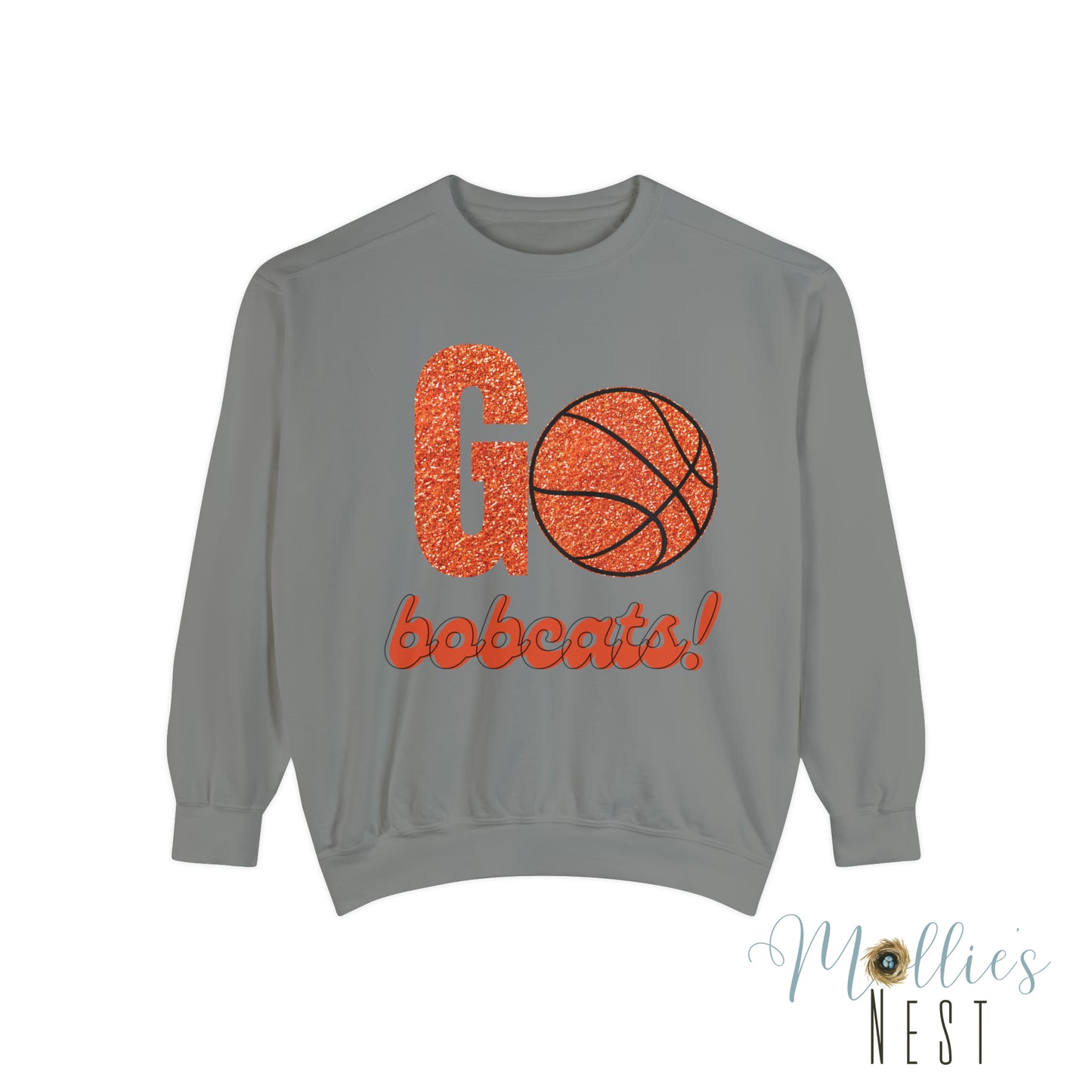 Bobcats comfort colors Garment-Dyed Sweatshirt