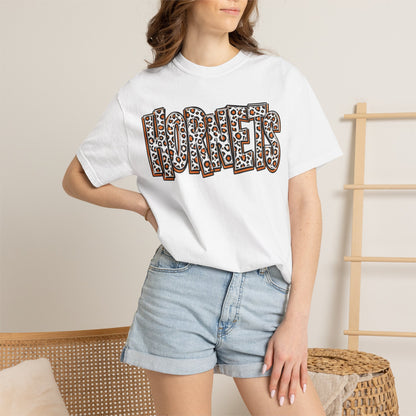 Harrisburg Hornets Leopard Print Graphic T-Shirt — Adult