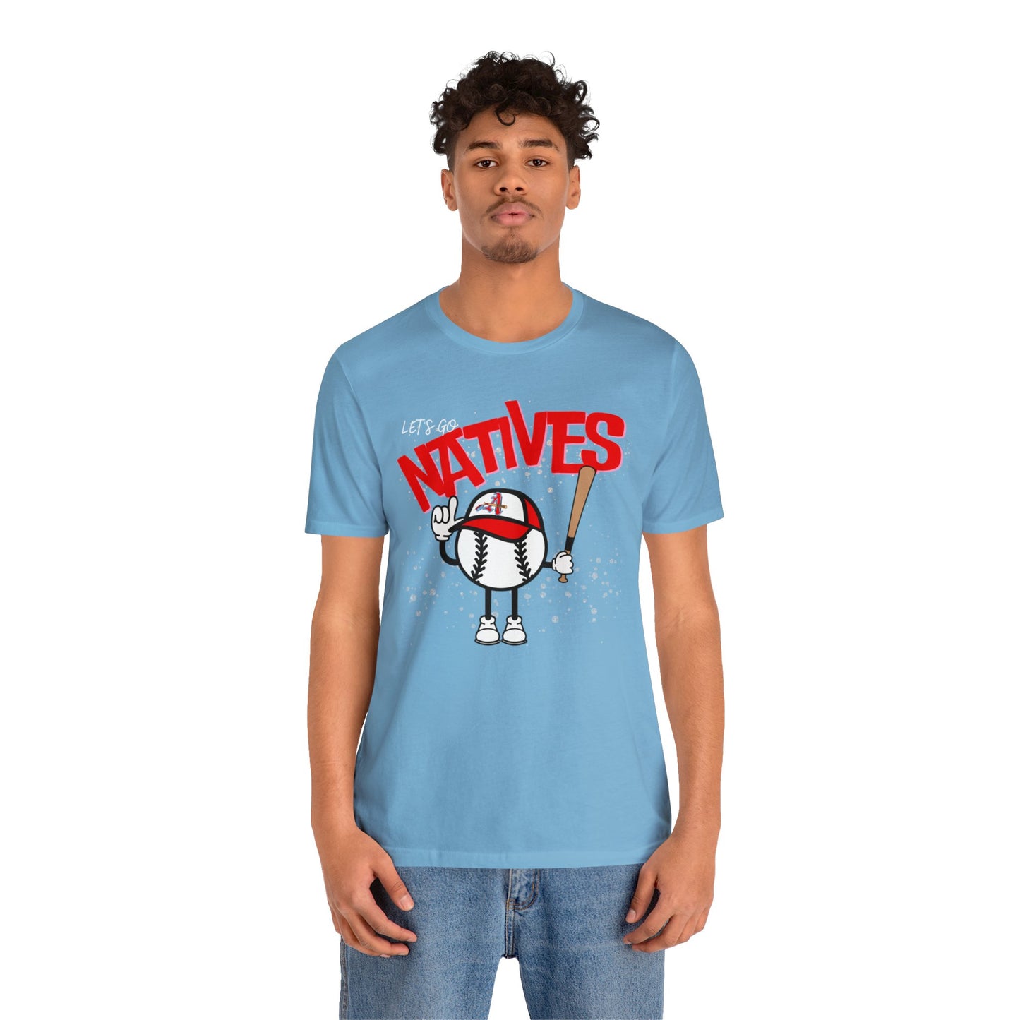 Native mascot Unisex Jersey Short Sleeve Tee