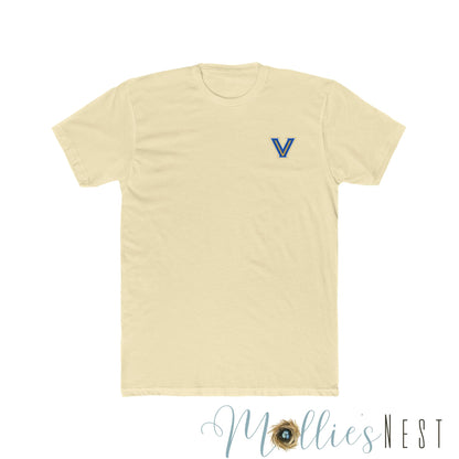 Valley View Football Unisex Cotton Crew Tee, Sports Tee, School Spirit Shirt, Game Day Apparel, Football Fan Wear