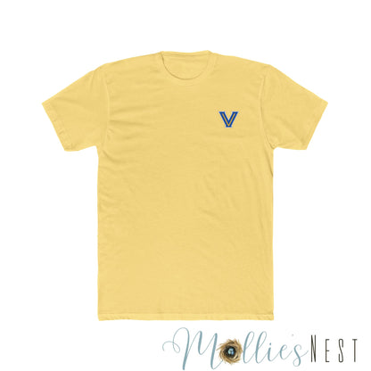 Valley View Football Unisex Cotton Crew Tee, Sports Tee, School Spirit Shirt, Game Day Apparel, Football Fan Wear