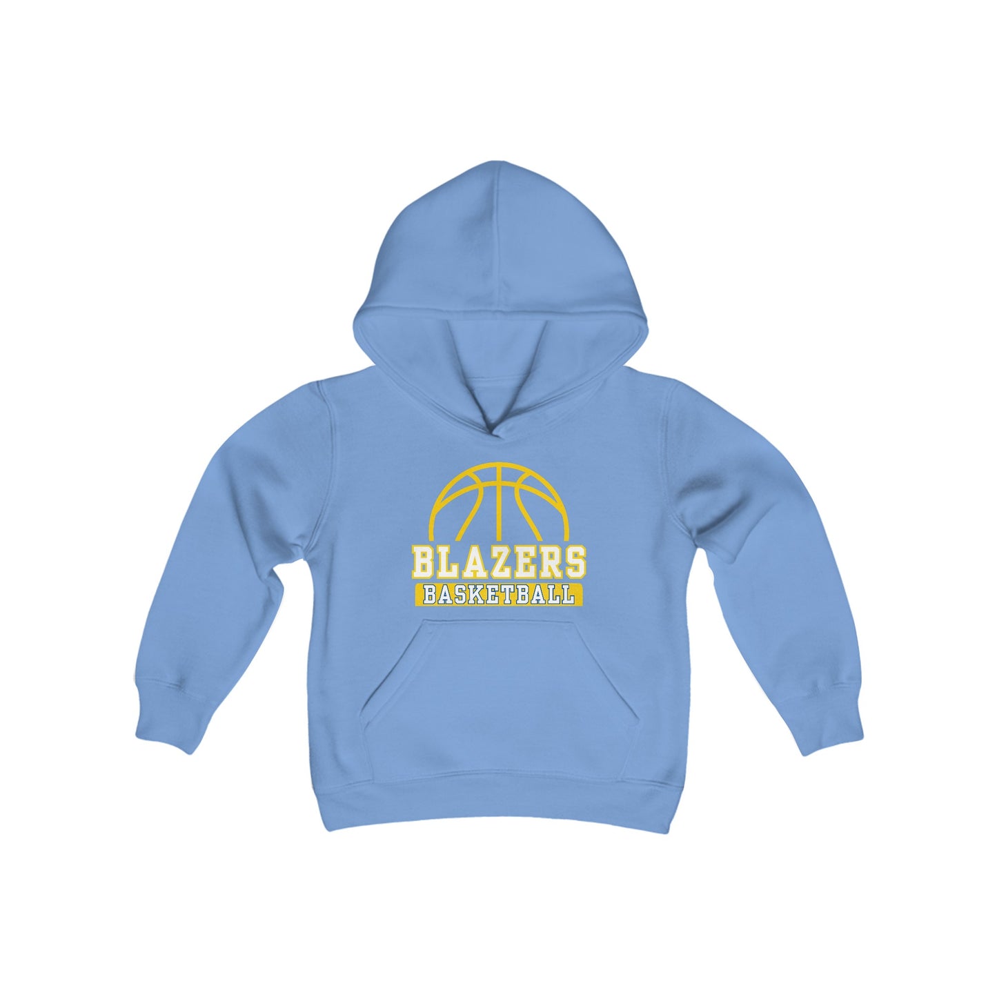 Youth Blazers Basketball. Heavy Blend Hooded Sweatshirt