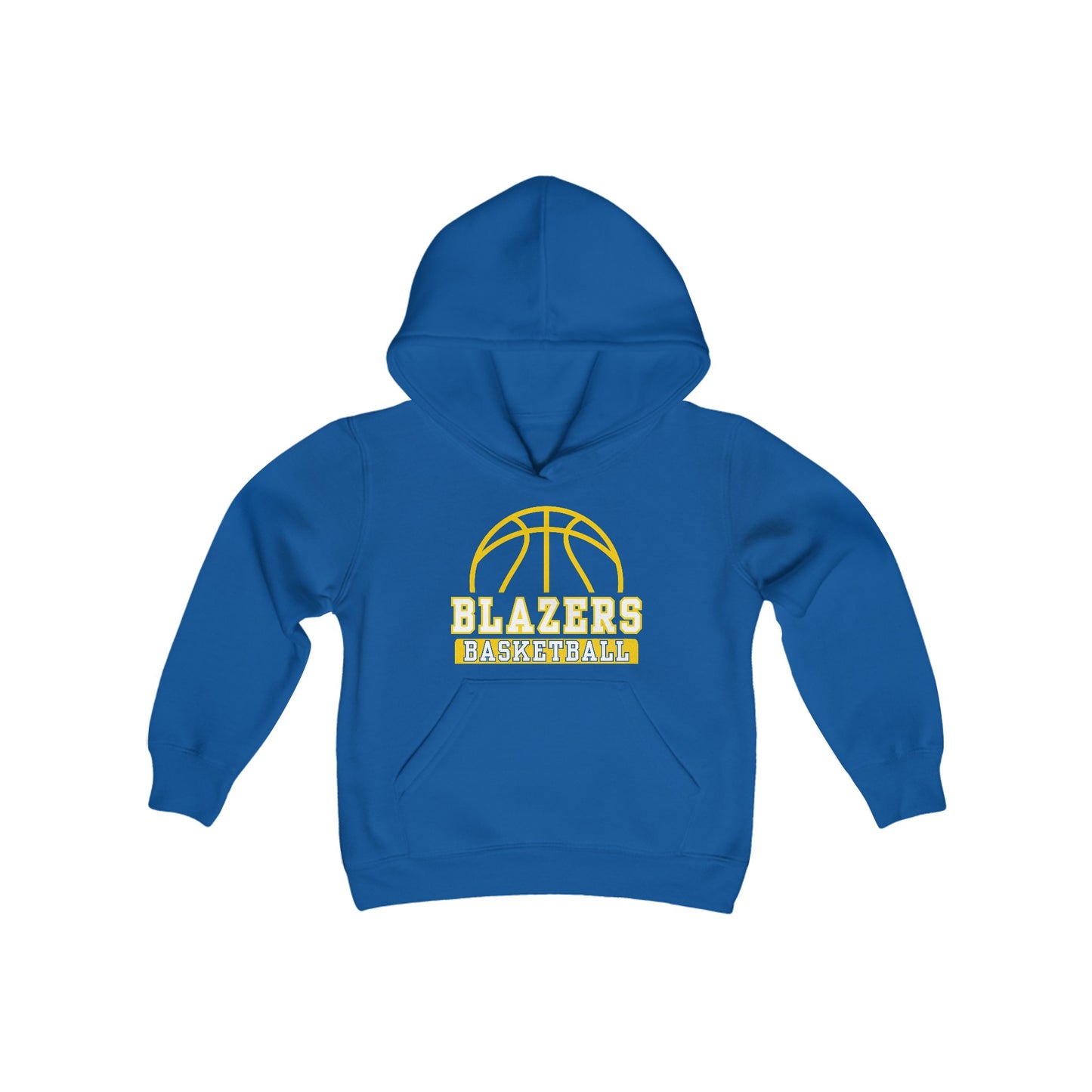 Youth Blazers Basketball. Heavy Blend Hooded Sweatshirt