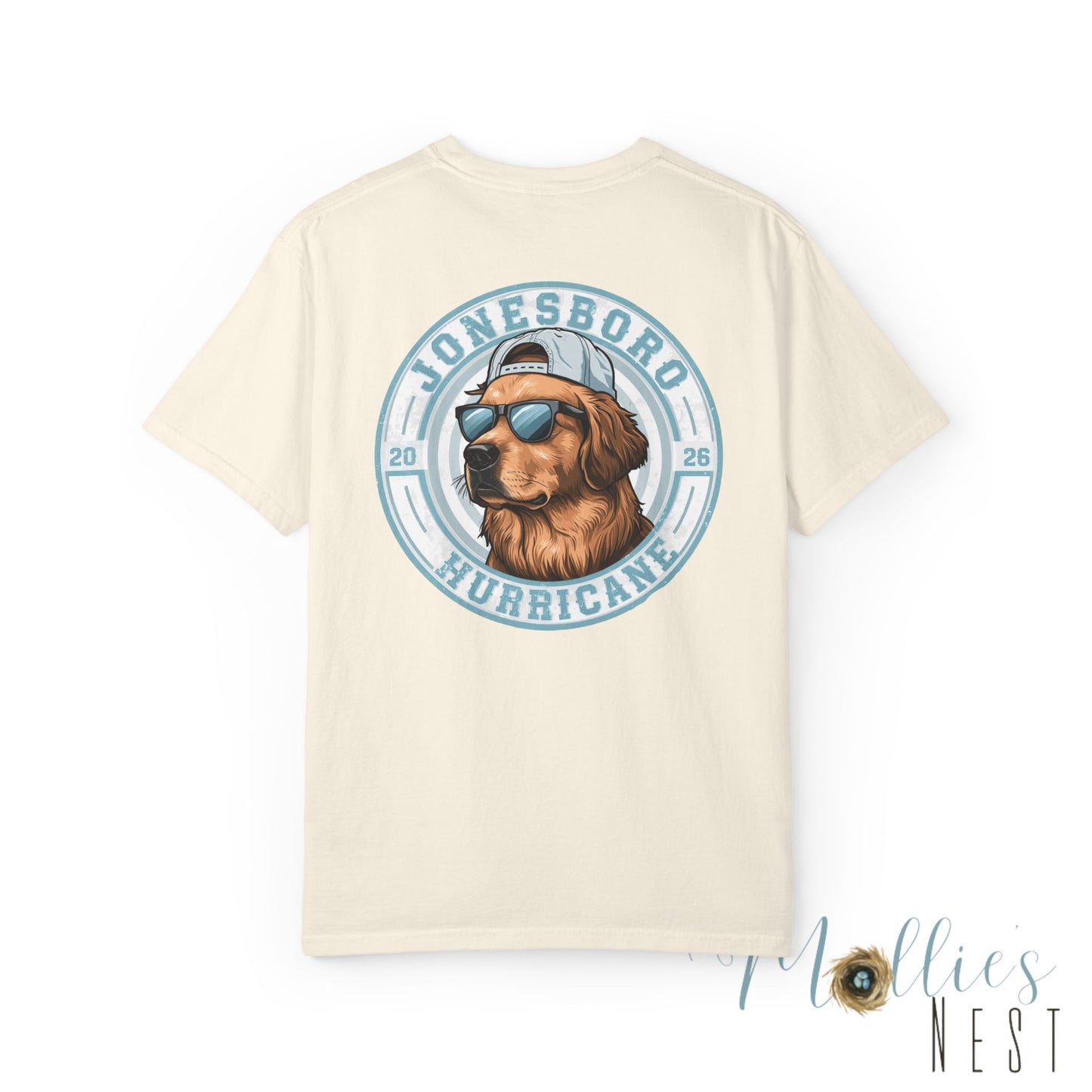 T-Shirt — Jonesboro Hurricane Golden Retriever Logo Tee