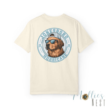 T-Shirt — Jonesboro Hurricane Golden Retriever Logo Tee