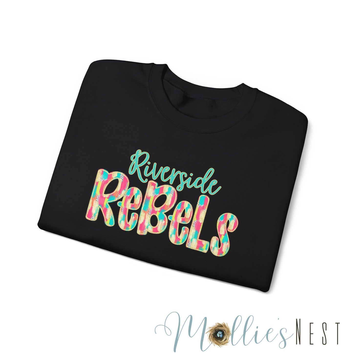 Unisex Heavy Blend™ Crewneck Sweatshirt. Riverside Rebels