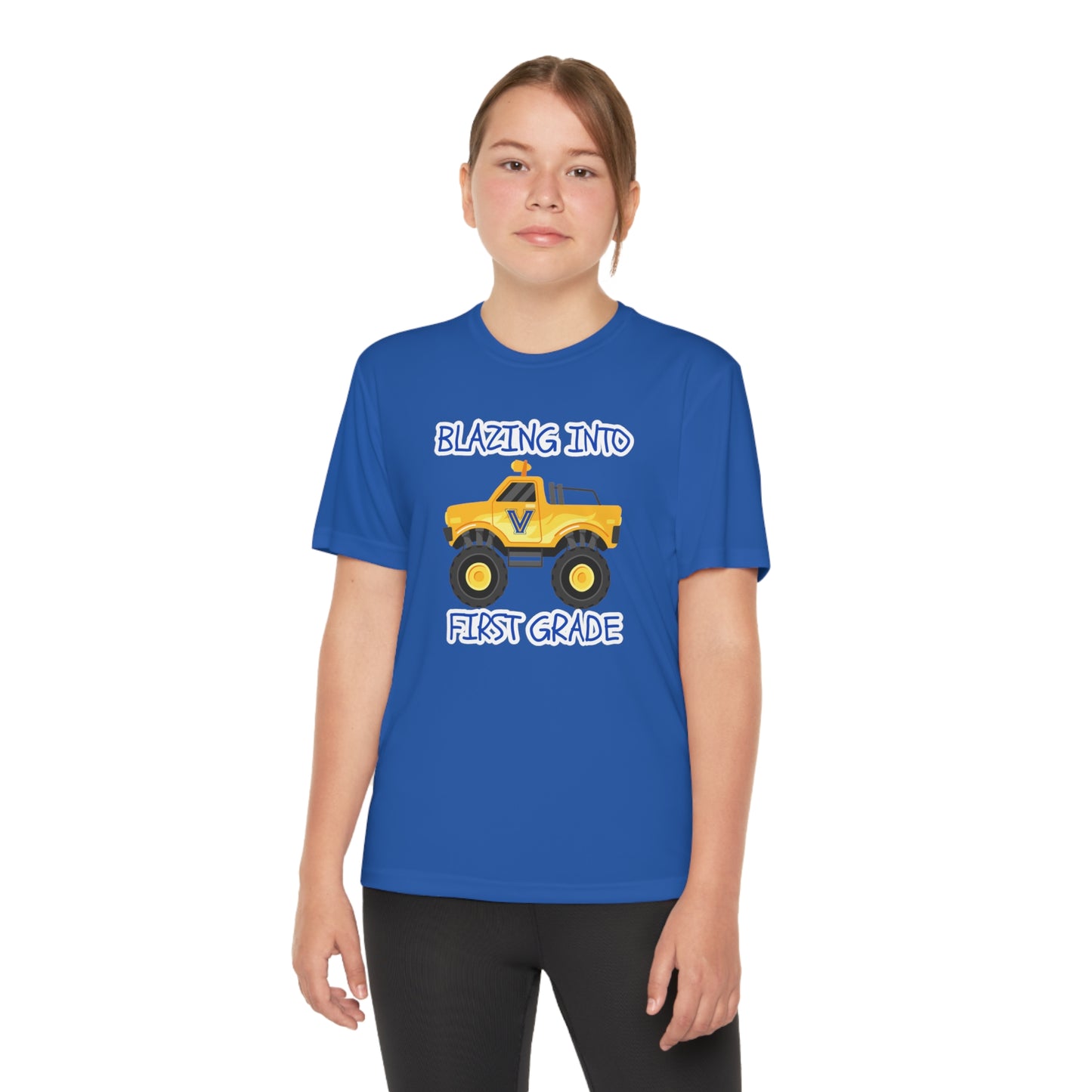 Youth First Grade. Truck Competitor Tee