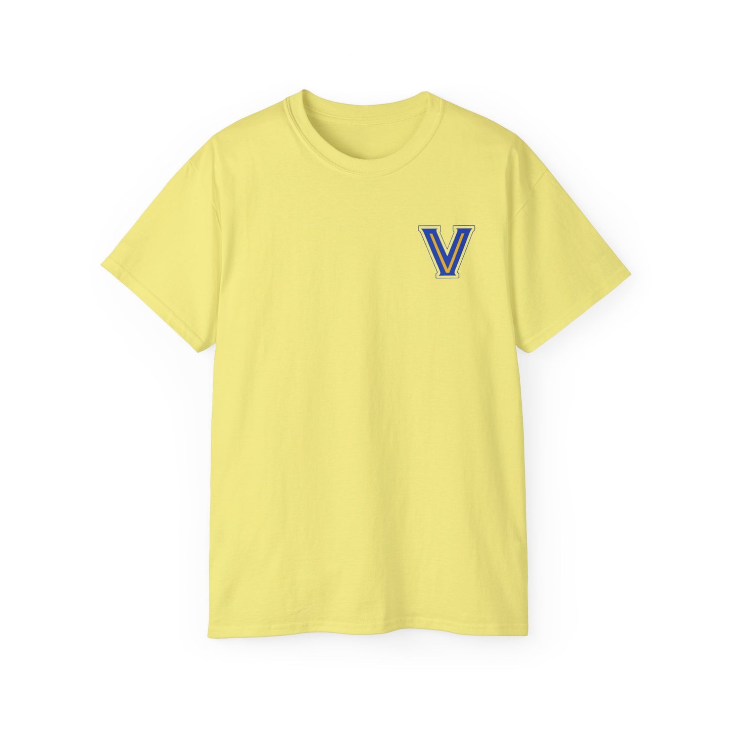 ADULT. Valley View Light the Flame Unisex Cotton Tee, Casual T-Shirt - Football - School Spirit