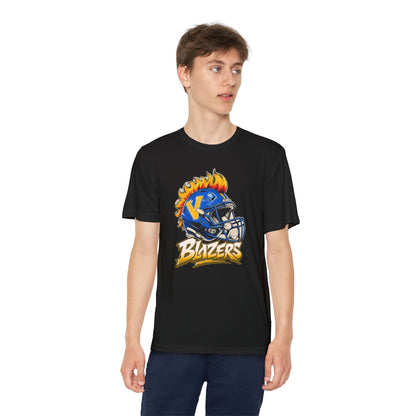 Youth FLAME Helmet Blazers. DRIFIT Football Shirt