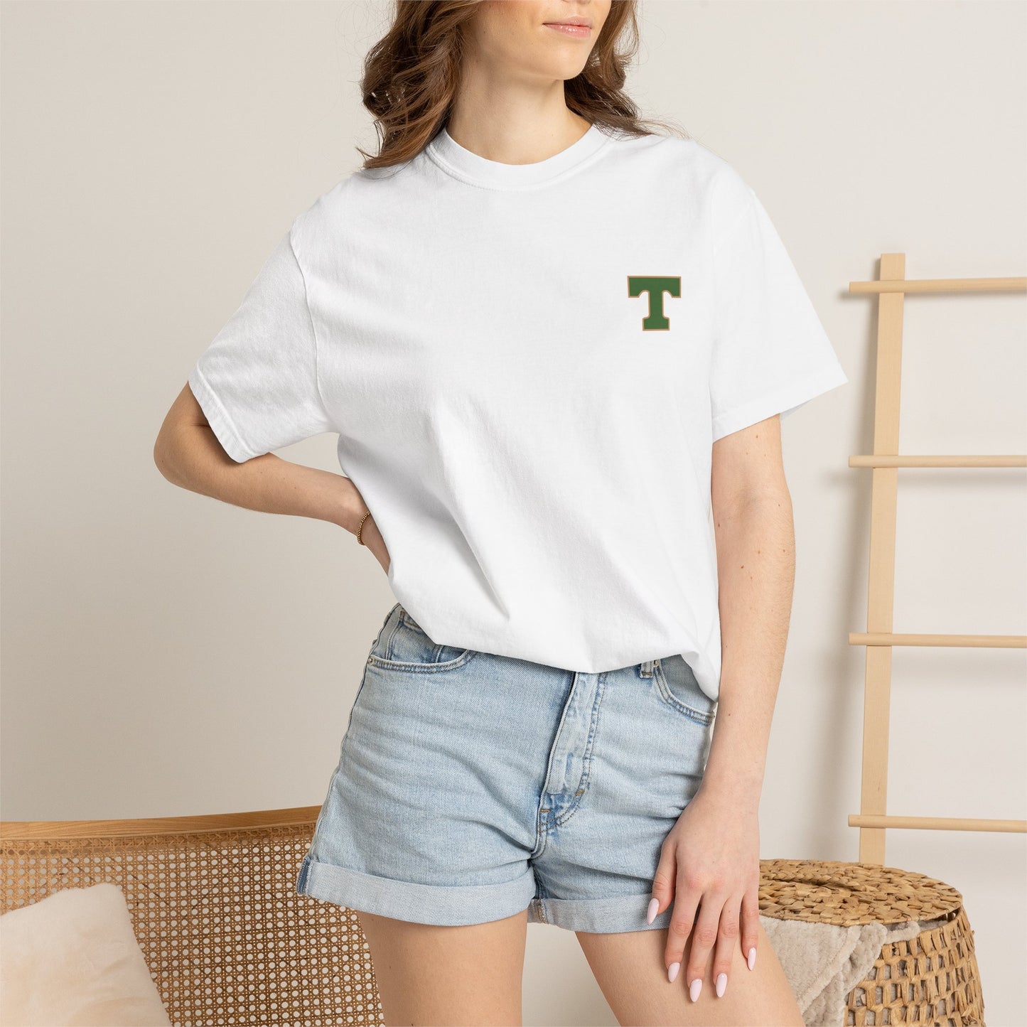 Gameday Football T-Shirt — Greene County Tech (GCT) Vintage Helmet