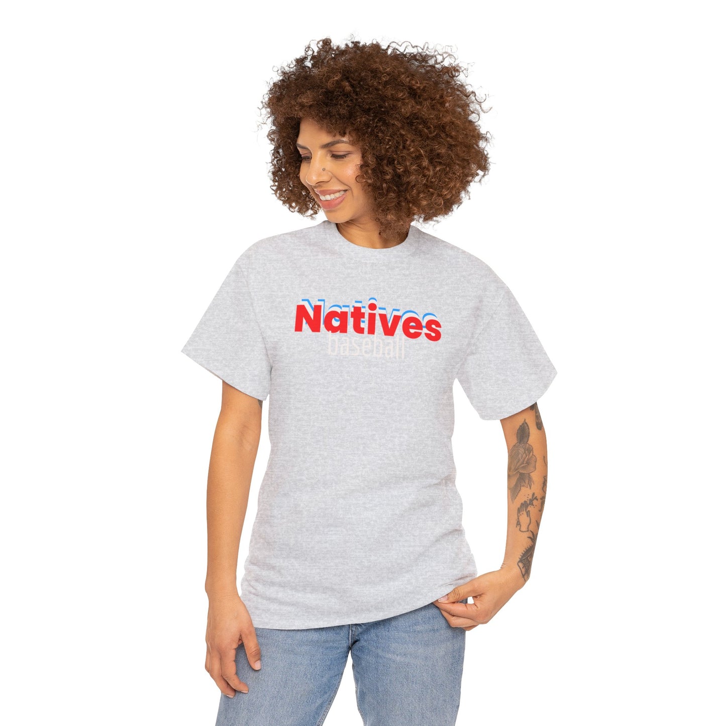 Natives. Unisex Heavy Cotton Tee