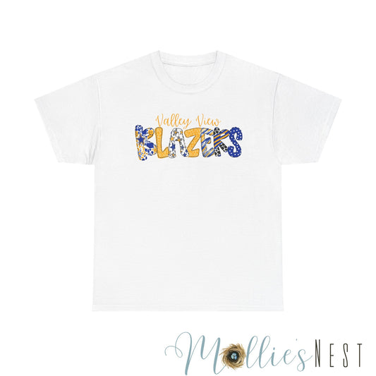 Valley View Blazers Unisex Heavy Cotton Tee
