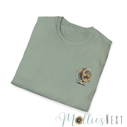 Fishing Reel Graphic Tee | MANNLY BRAND