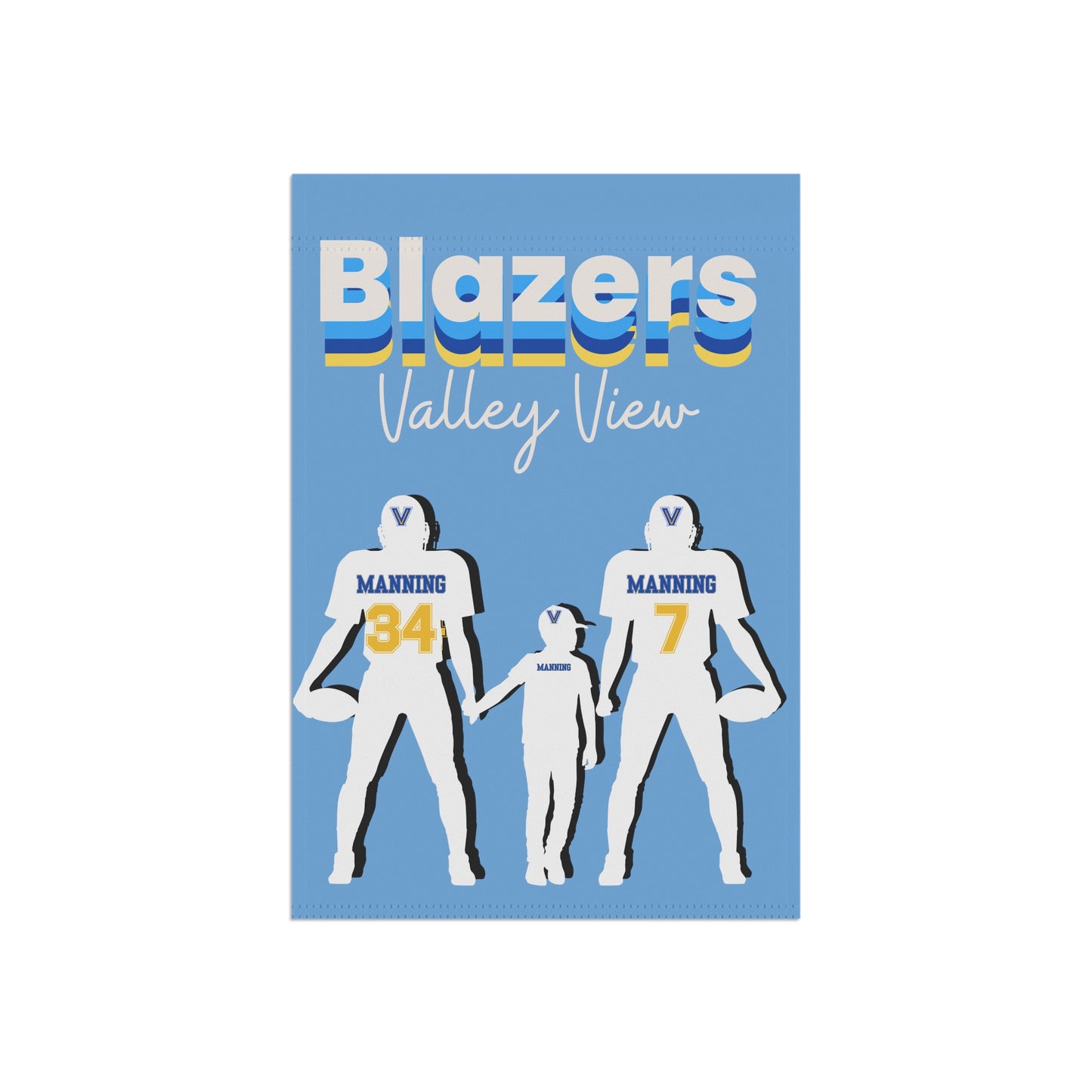 Blazers CUSTOMIZED Garden & House Banner